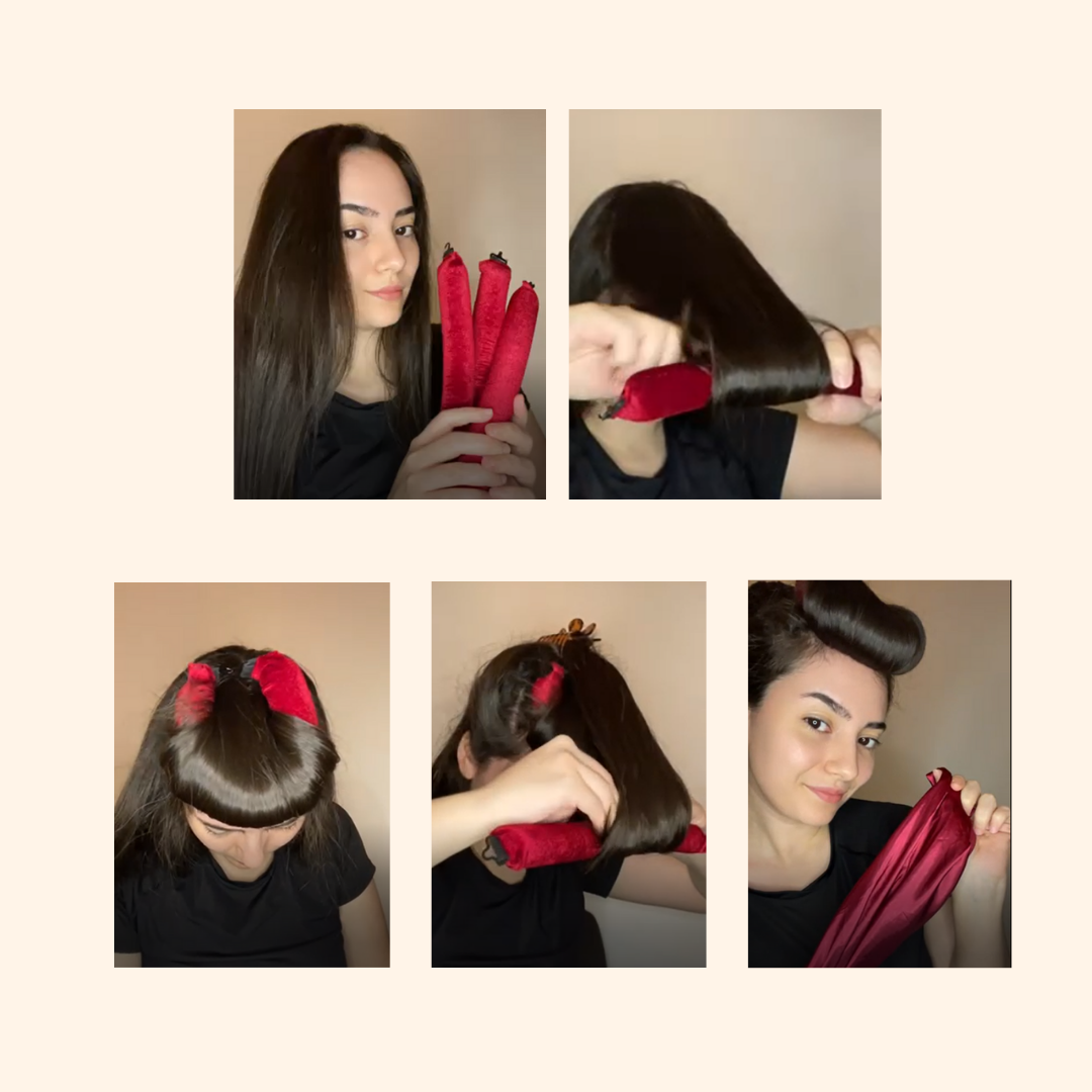 Doolce | Bigoudis velours sans chaleur